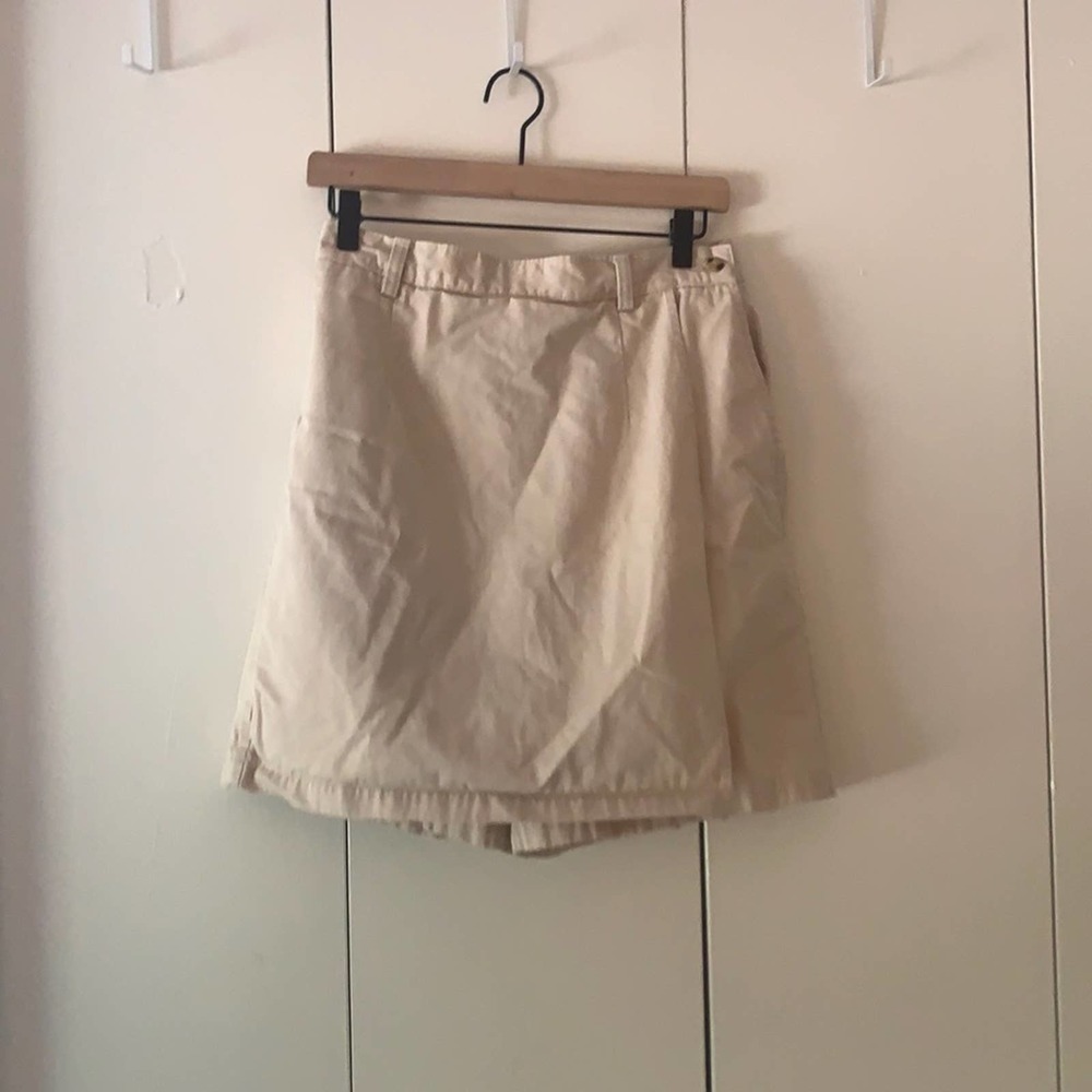 Vintage Tan Skort Size 8